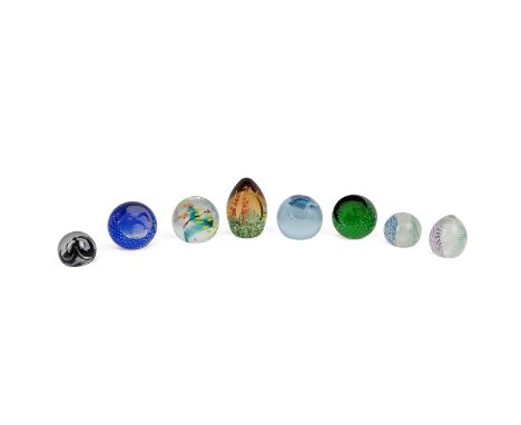 Caithness paperweights to include 'Dancing Sea Horse', 'Gone Fishing', 'Optical Lagoon', 'Creatures Great and Small', unnamed