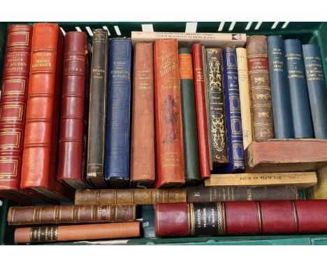 Box of antiquarian and vintage foreign language books about Africa (mostly French) from the collection of Professor Wilks to 