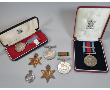 A group of Second World War Medals to include 1939-45 War Medal, 1939-45 Star, France and Germany Star and Defence Medal, tog