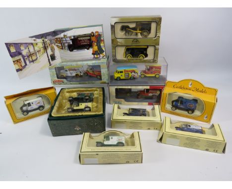 Various Lledo boxed diecast vehicles and sets including  Beano, Dandy, The Thirties etc.