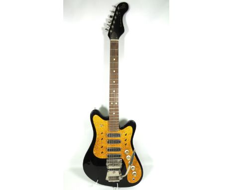 Stella Soviet Era Vintage Electric Guitar in good condition with minor wear related scratches to rear of body. Approx 41 inch