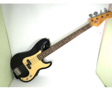 Freshman, electric Bass Guitar which appears to be in good condition but is untested and sold as seen.