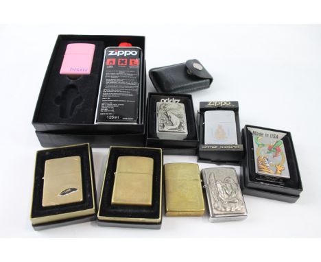 Collection of Zippo Pocket Lighters 574704