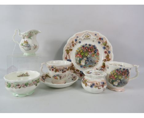 Royal Doulton Brambly Hedge Autumn and Tea service pattern ceramics.