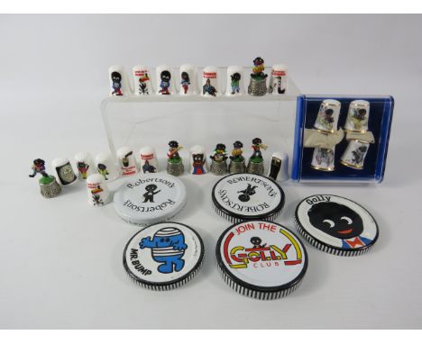 Selection of Robertson Jam / Golden Shred thimbles & jar lids plus Guinness thimbles. Notice from the the-saleroom.com: These
