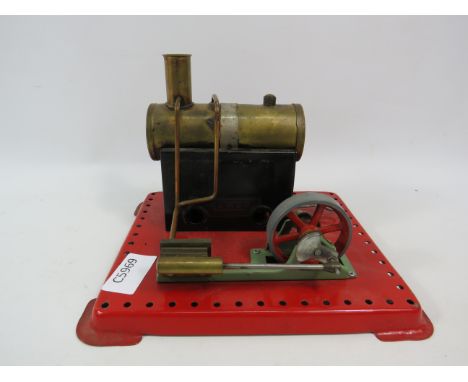 A Mamod Stationary steam engine.