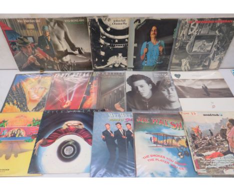 Fifteen Vintage LP Albums by Wishbone Ash, Jethro Tull, 10cc ,  Tears for Fears, Judy Tzuke,  see photos.
