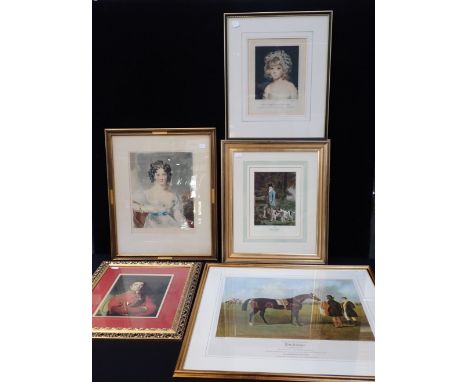 AFTER J.F. HERRING'THE MARQUIS OF WESTMINSTER'S TOUCHSTONE' a Curwen Press/Jockey club print 1973 no. 244/400, framed 66 x 62