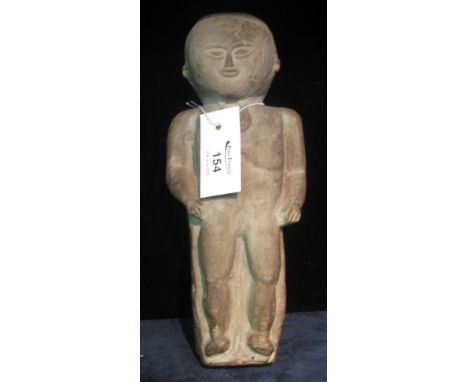 Carved and moulded hardstone portrait study of an ethnic man, 27cm high.(B.P. 24% incl. VAT)