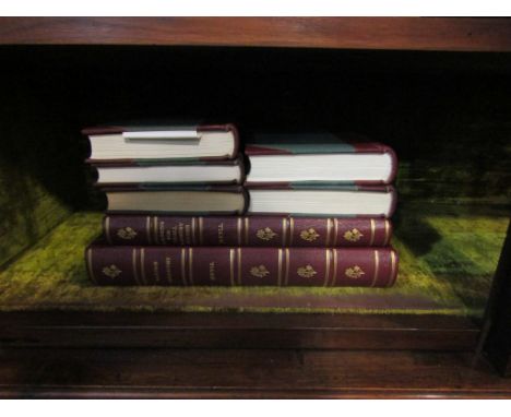 Seven Gertrude Jekyll volumes on gardening, gardening architecture/landscaping, including "Garden Ornament", "Gardens for sma
