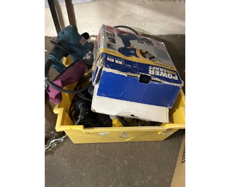Mixed Lot: Assorted electric tools