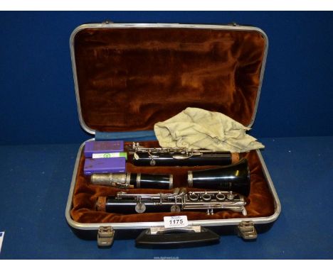 A Boosey &amp; Hawkes Regent Clarinet in case.