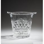 A trophy for Galway Races in 1997 in the form of an Irish crystal wine cooler,