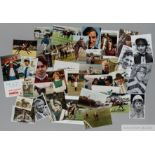 Forty-two various horse-racing related, cards and photographs
