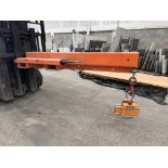 Forklift Lifting Jib w/ Abaco Sky Rider Automatic Lifter
