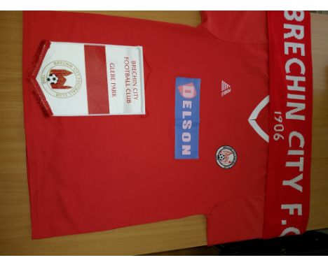 BRECHIN CITY STRIP, SCARF AND PENDANT(HOME 2013/14)
