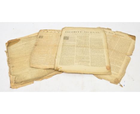 18th Century Newspapers and Periodicals.- Steele (Richard, pseud. Isaac Bickerstaff), The Tatler, no.52, 068.1709; .- The Spe