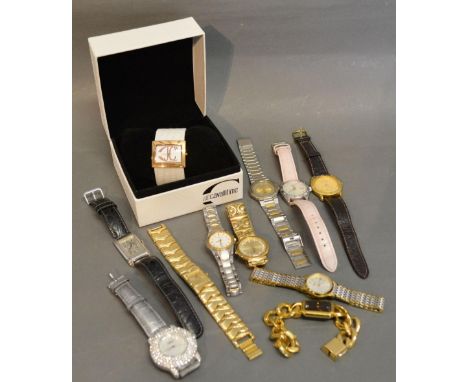 A Rotary Rocks Wrist Watch together with a collection of other Wrist Watches 