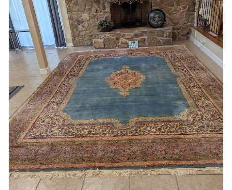 Kerman Rug - 10' x 15' - This item is located off site and is currently located at the estate. It will be available for colle