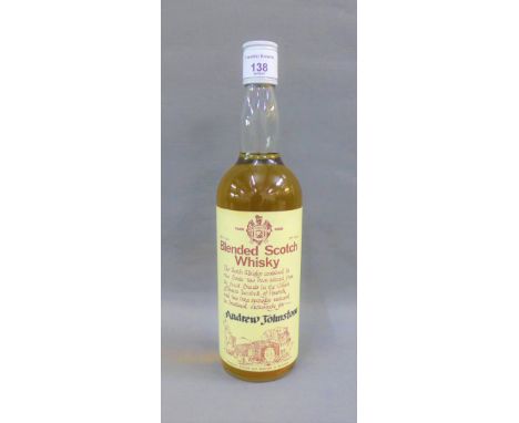 Blended Scotch Whisky, selected from the finest blends in the cellars of James Turnbull of Hawick and especially matured in S