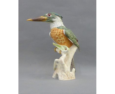 Goebel Kingfisher figure, modelled by Gerard Bochmann, impressed signature and model number CV116,  printed backstamp, 25cm h