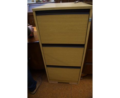 Light Wood Filling Cabinet