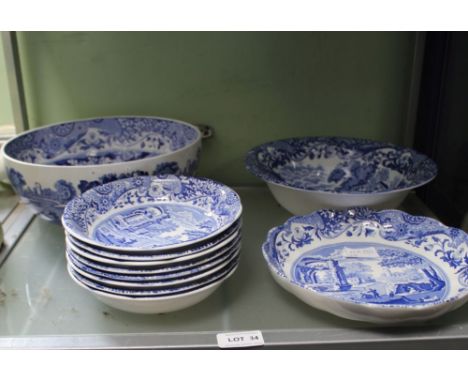 A SELECTION OF COPELAND SPODE CHINA 