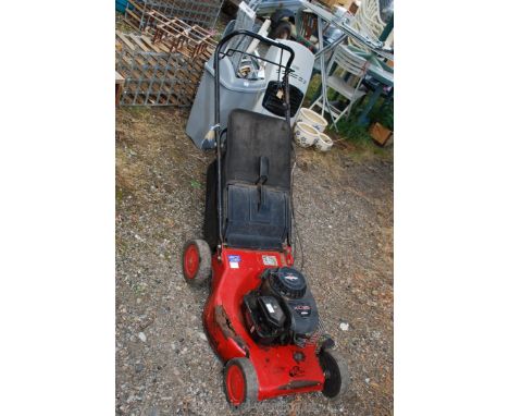 Self drive Alko petrol mower with Briggs &amp; Stratton XC35 engine, deck a/f.