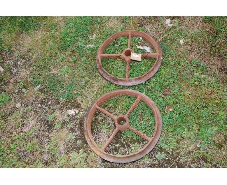 Two Cambridge roller rings.