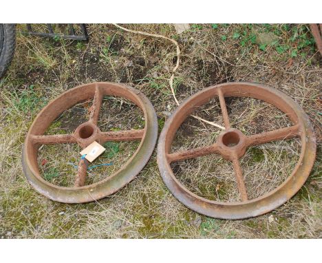Two Cambridge roller rings.