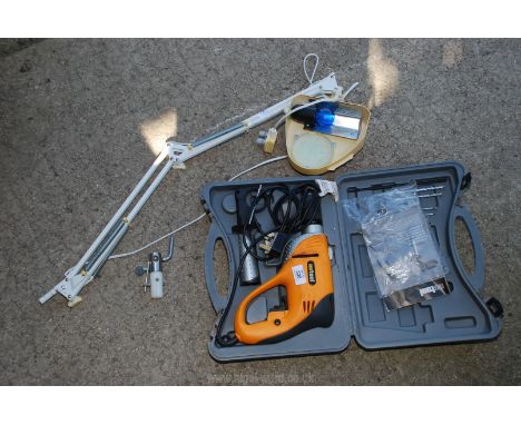 Nutool drill and desktop work light