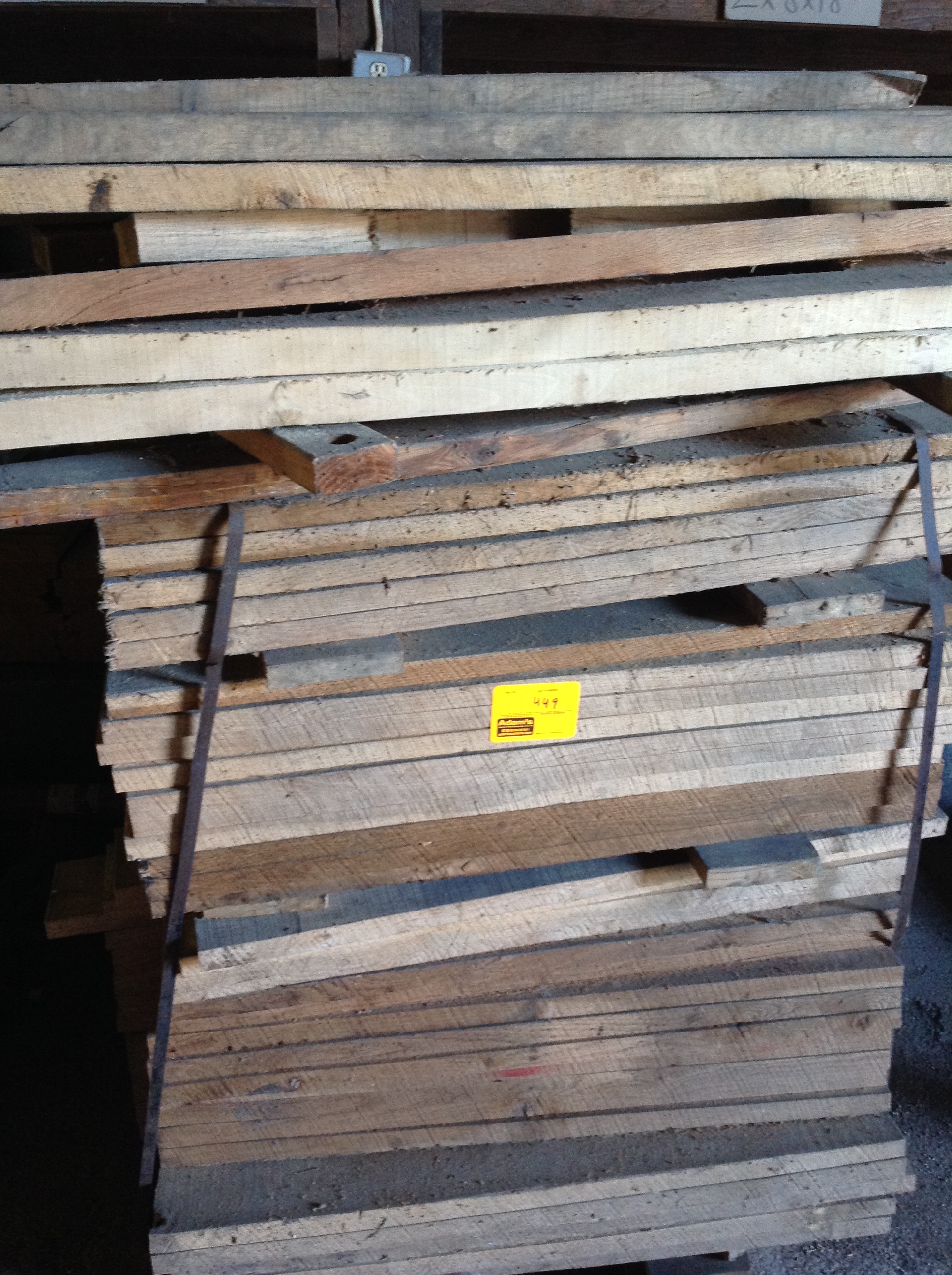 Pallet of 2x6 Lumber