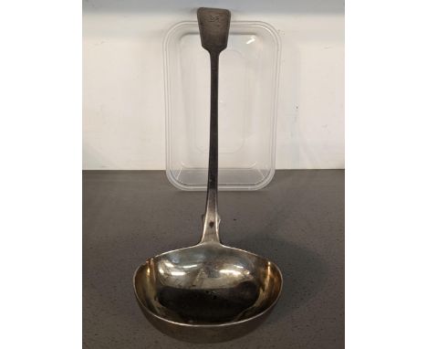 A Victorian fiddle pattern ladle hallmarked London 1841, 214gLocation: 