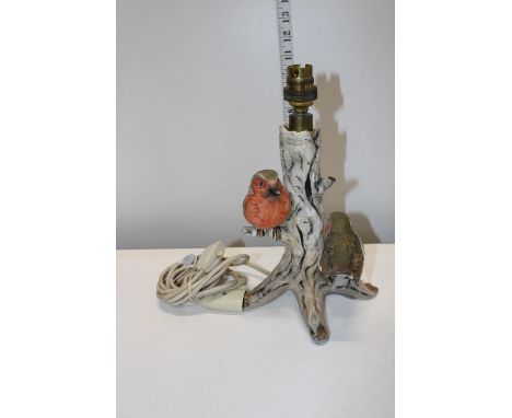 A vintage Goebels lamp base 