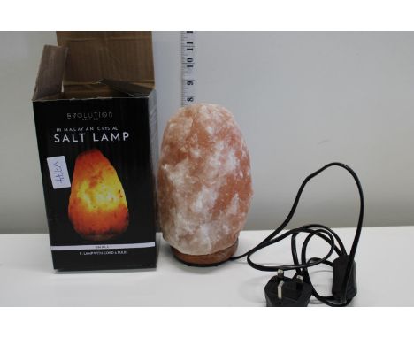 A retro salt table lamp 