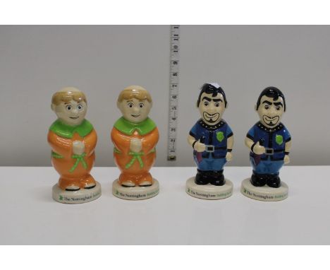 Four ceramic Nottingham Building Society money boxes 