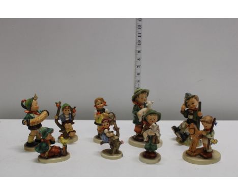 A job lot of Goebel figures 