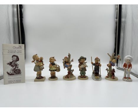 Six Goebel Hummel Figurines and one other.