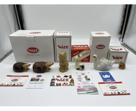 Collection of Five Boxed Wade Figurines. 
Good condition, no damage.