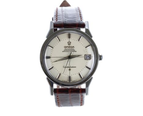 Omega Constellation Chronometer automatic stainless steel gentleman's wristwatch, reference no. 14902, serial no. 19640xxx, c