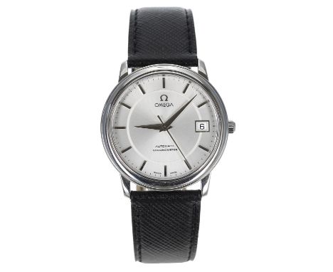 Omega De Ville Prestige Chronometer automatic stainless steel gentleman's wristwatch, reference no. 168 1050, serial no. 8021