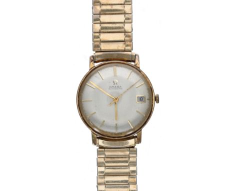 Omega automatic gold plated and stainless steel gentleman's wristwatch, reference no. 162.009, serial no. 21894xxx, circa 196