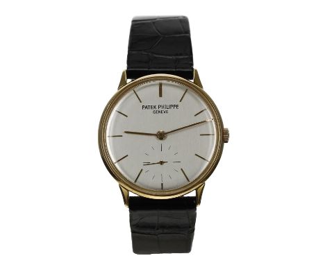 Patek Philippe, Geneve Calatrava 18ct gentleman's wristwatch, reference no. 3420, movement no. 7339xx, case no. 4319xx, circa