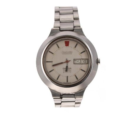 Omega Electronic f300Hz Seamaster Chronometer 'Cone' stainless steel gentleman's wristwatch, reference no. 198.0018, serial n