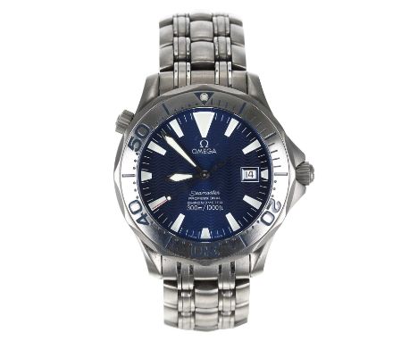 Omega Seamaster Professional Chronometer 300m/1000ft automatic titanium gentleman's wristwatch, reference no. 168.1623, seria