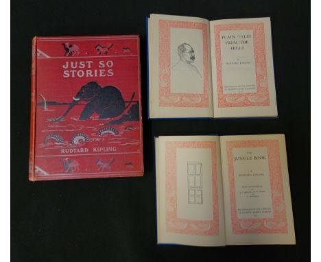 RUDYARD KIPLING - JUST SO STORIESLondon, 1902, first edition, second printing, illustrations by the author, original cloth, s