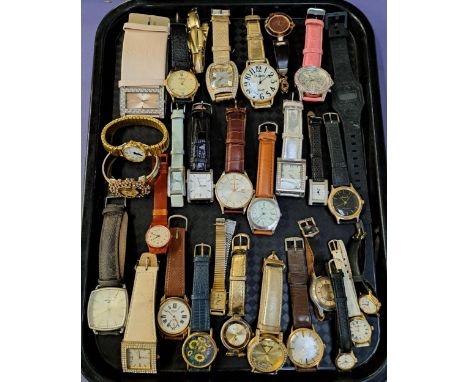 SELECTION OF LADIES AND GENTLEMEN'S WRISTWATCHESincluding John Rocha, Lorus, Sekonda, Accurist, Oriosa Automatic, Swatch and 