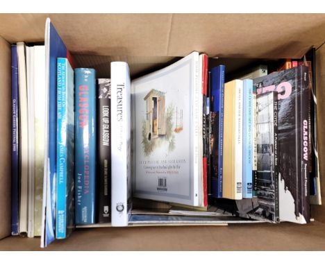 SELECTION OF GLASGOW RELATED BOOKShardback, paperback and guide books, titles include The Glasgow Encyclopaedia, The Clyde - 