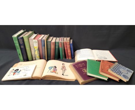 SELECTION OF VINTAGE AND ANTIQUE CHILDRENS BOOKS AND NOVELSincluding Florence K Upton 'The adventures of two Dutch dolls', 19