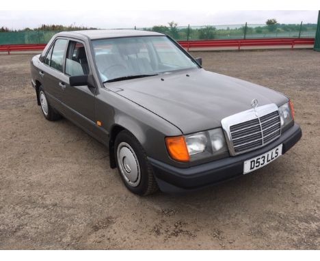 ESTIMATE £750 - £1,250Chassis number WDB1240232A435080 - supplied new on April 1st 1987 by "Western Mercedes of Edinburgh" Th